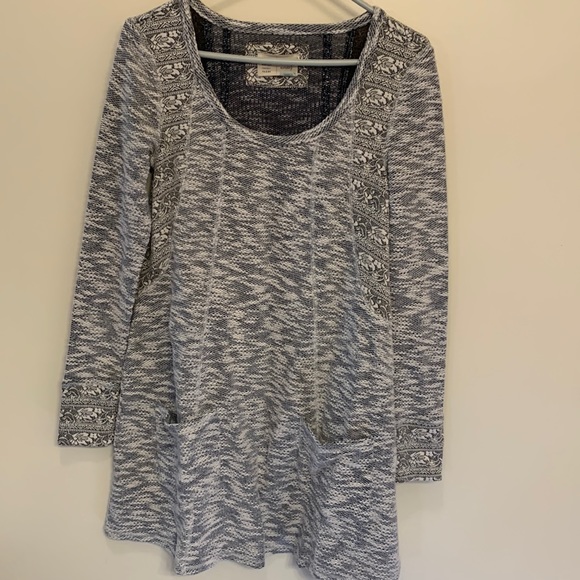 Anthropologie Saturday Sunday Knit Tunic Dress XS - Picture 1 of 3